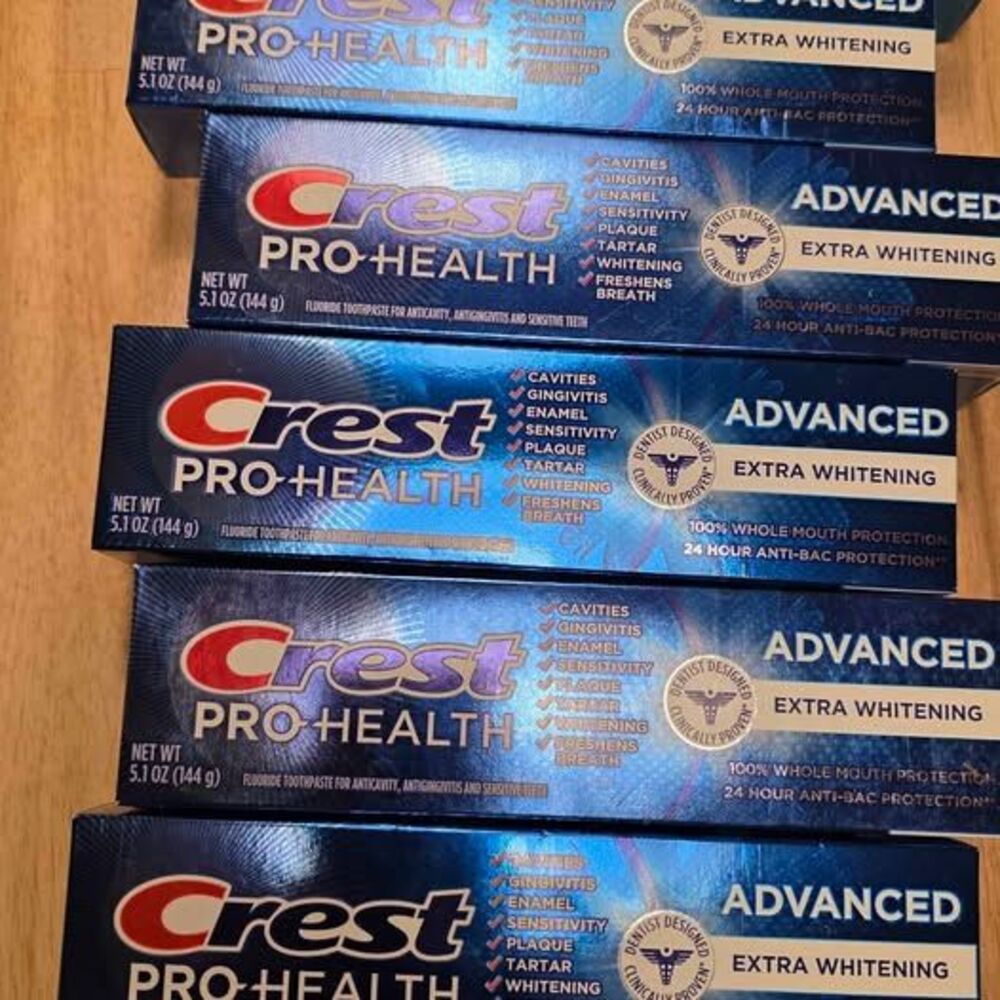 6 Pack Crest Advanced Whitening Toothpaste